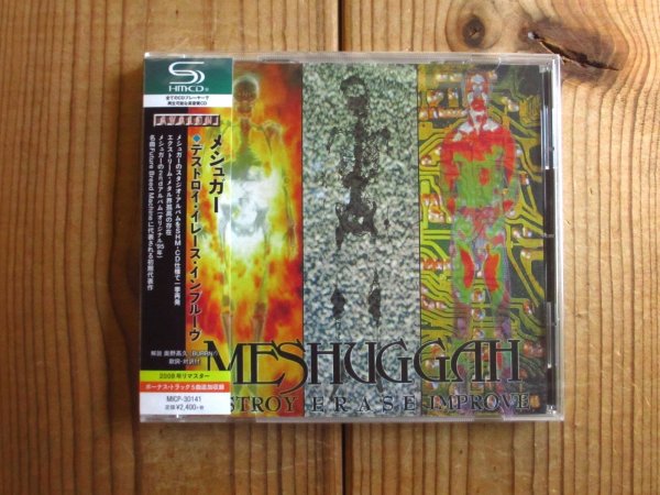 画像1: その名を一躍世界に知らしめたメタルバンド、メシュガーの出世作！■Meshuggah / Destroy Erase Improve (1)