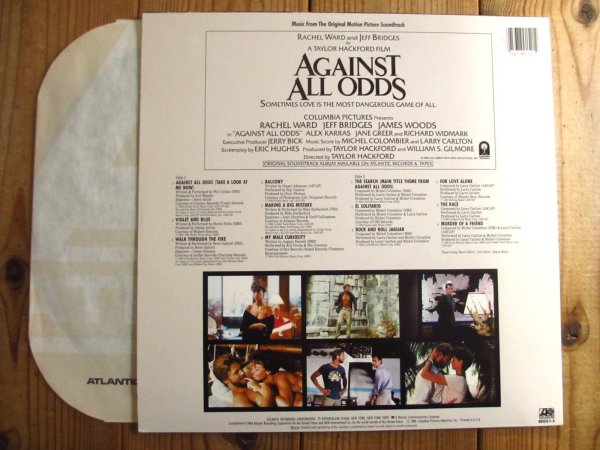 画像2: V.A. (Phil Collins, Larry Carlton, Peter Gabriel, etc.) / Against All Odds (Original Motion Picture Soundtrack) (2)