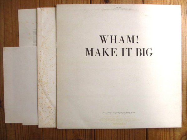 画像2: Wham! / Make It Big (2)
