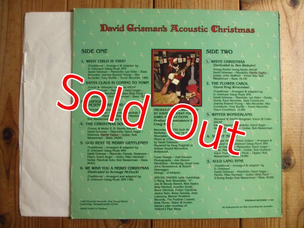 画像2: David Grisman / Acoustic Christmas (2)