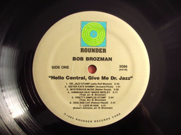 画像3: Bob Brozman / Hello Central,..Give Me Dr. Jazz (3)