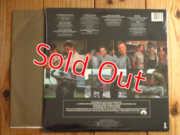 画像2: V.A. (Joe Cocker & Jennifer Warnes, Lee Ritenour, ZZ Top, Dire Straits, etc.) / An Officer And A Gentleman (Soundtrack) (2)