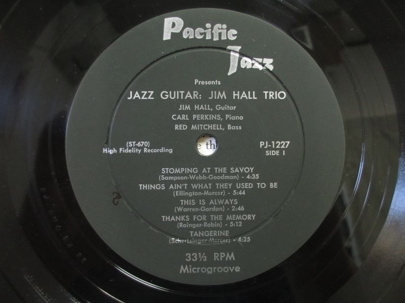 Jim Hall Trio / Jazz Guitar - Guitar Records