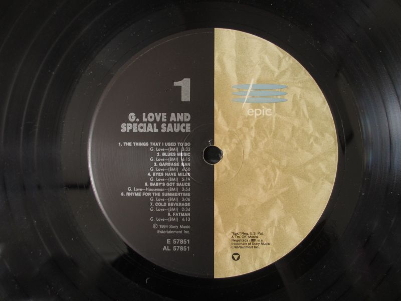 G. Love & Special Sauce / G. Love And Special Sauce - Guitar Records