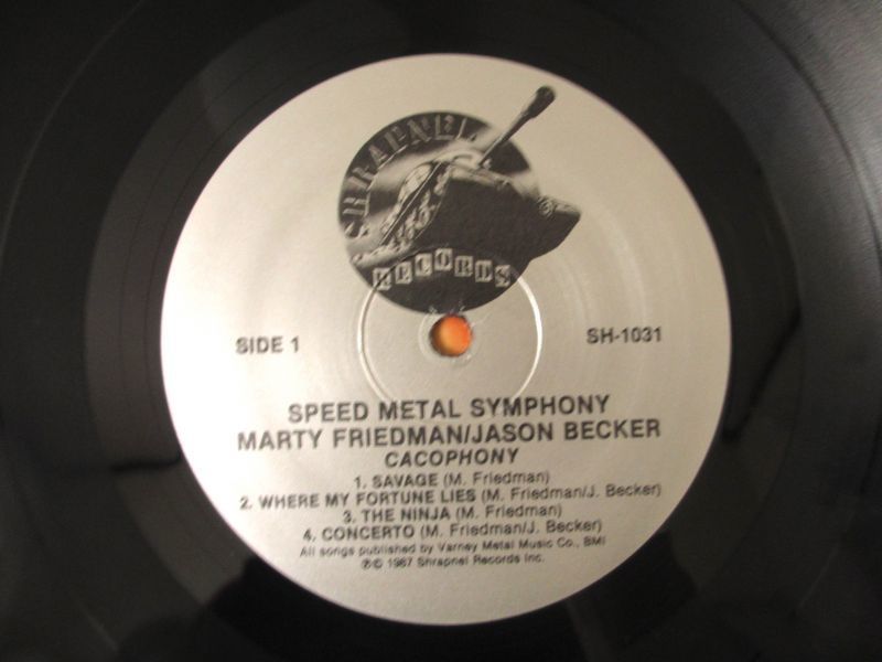Marty Friedman & Jason Becker = Cacophony / Speed Metal Symphony                                        [Shrapnel Records / SH-1031]