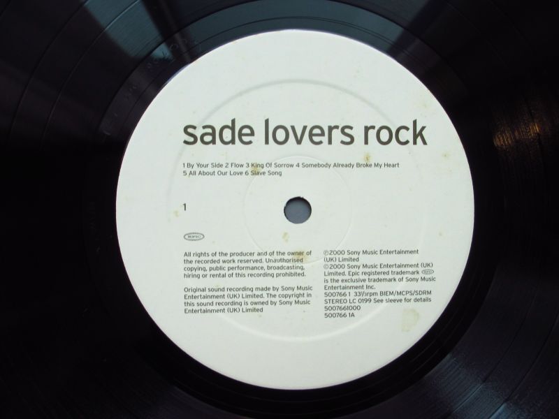 Sade – Lovers Rock アナログレコード LP 価格比較