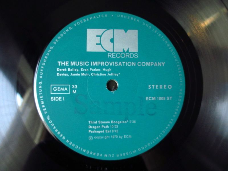 Derek Bailey / The Music Improvisation Company - Guitar Records