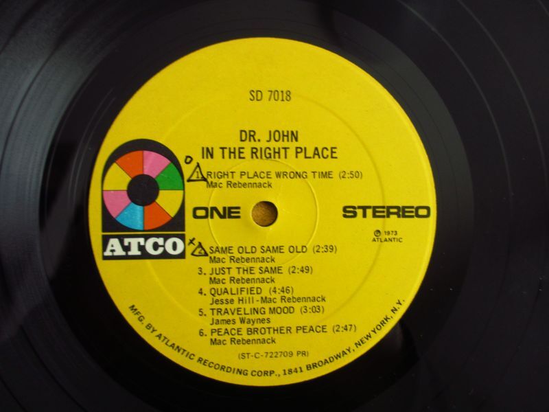Dr. John / In The Right Place - Guitar Records