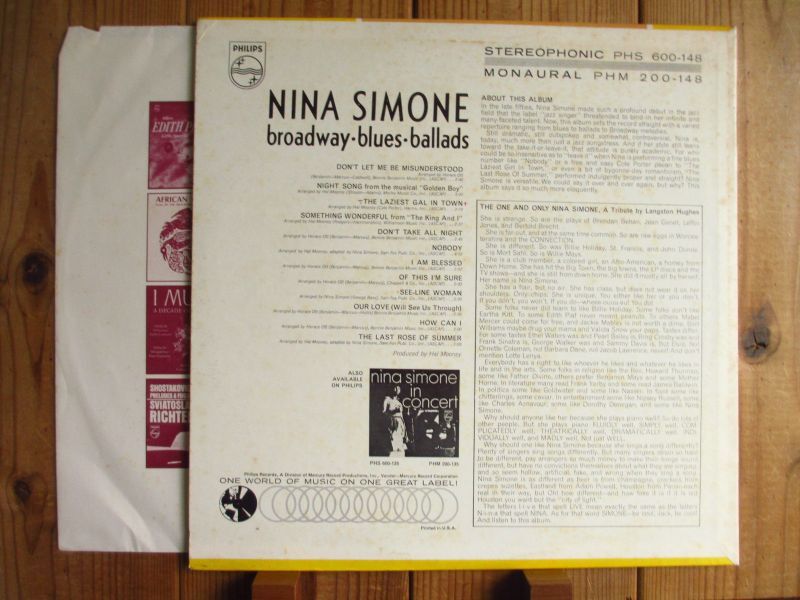 Nina Simone / Broadway - Blues - Ballads - Guitar Records