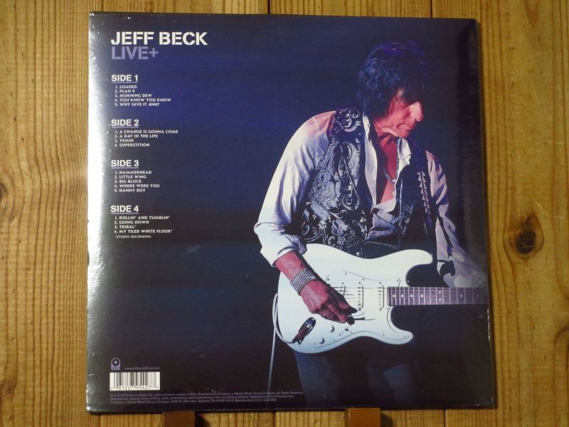 ジェフ・ベックのCDとアナログレコード2枚セット