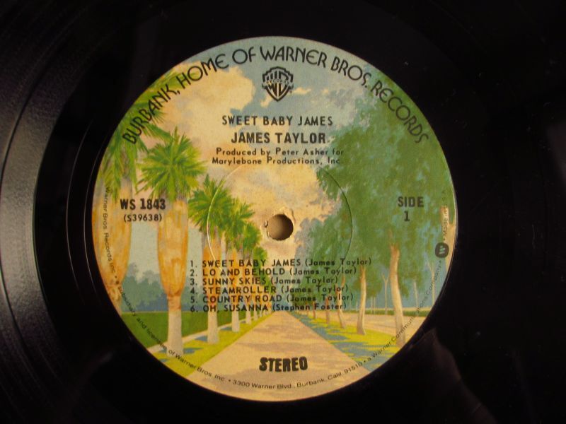 James Taylor / Sweet Baby James - Guitar Records