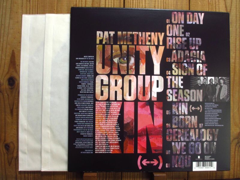 オリジナル / Pat Metheny Unity Group / パットメセニー / Kin