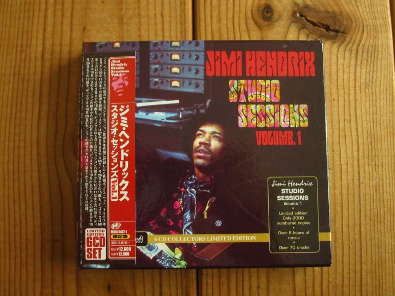Jimi Hendrix ジミ・ヘンドリックス / Studio Sessions スタジオ 