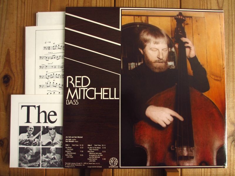 Red Mitchell – Bass Club アナログレコード LP-