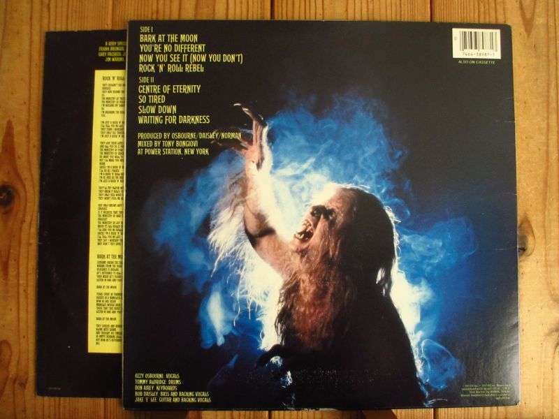 Ozzy Osbourne / Bark At The Moon - Guitar Records