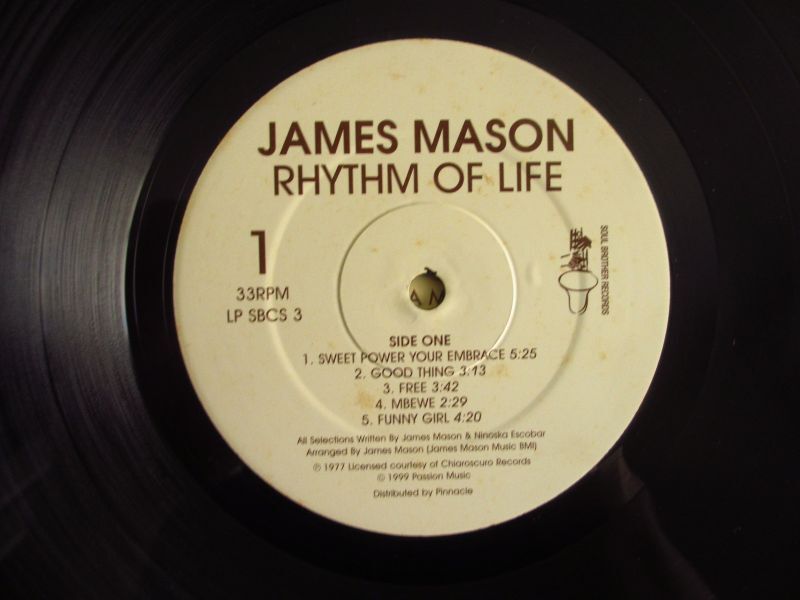 James Mason / Rhythm Of Life - Guitar Records