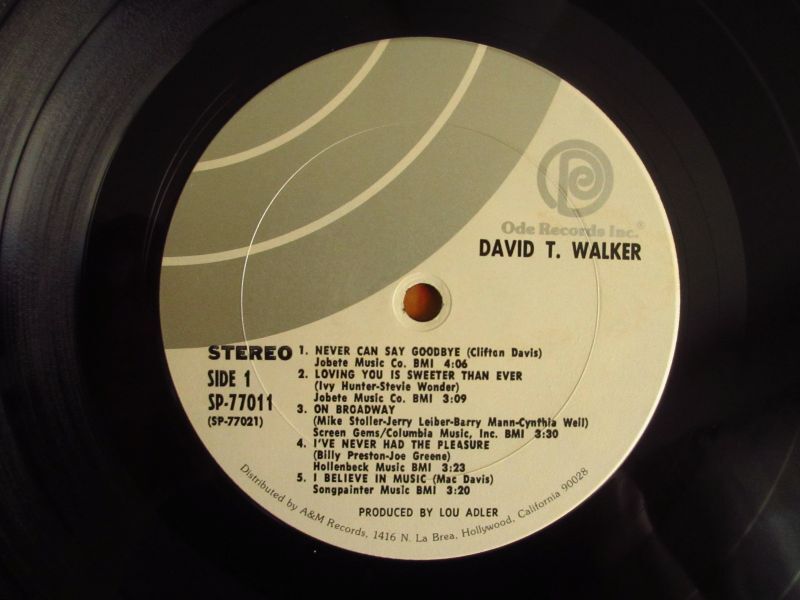 David T. Walker / David T. Walker - Guitar Records