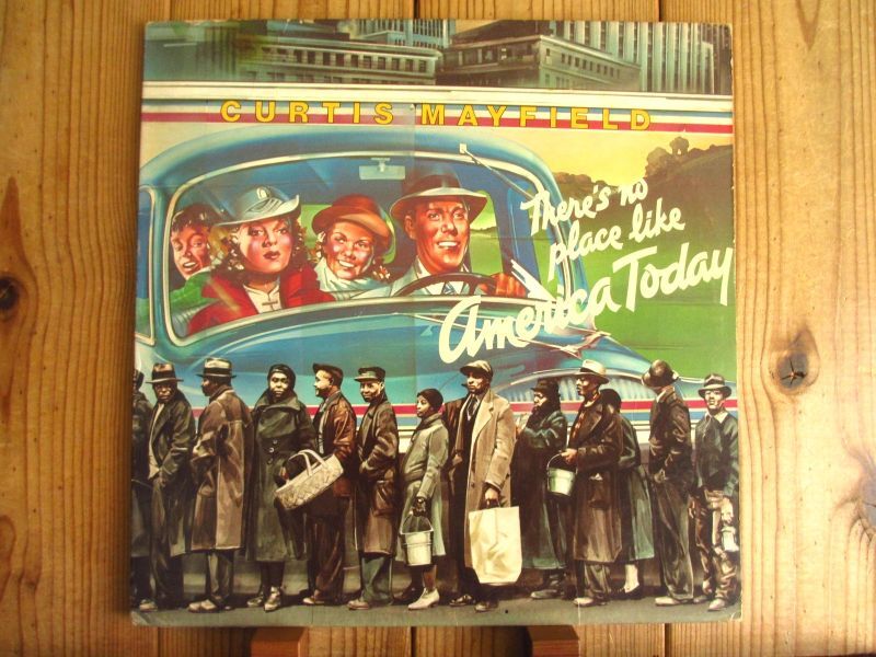 Curtis Mayfield / There's No Place Like America Today - Guitar Records