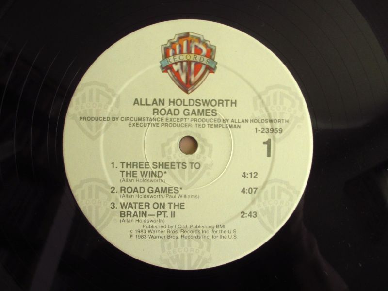 Allan Holdsworth / Road Games - Guitar Records