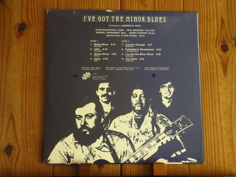 未開封デッドストック！□Doug MacDonald / I've Got The Minor Blues - Guitar Records