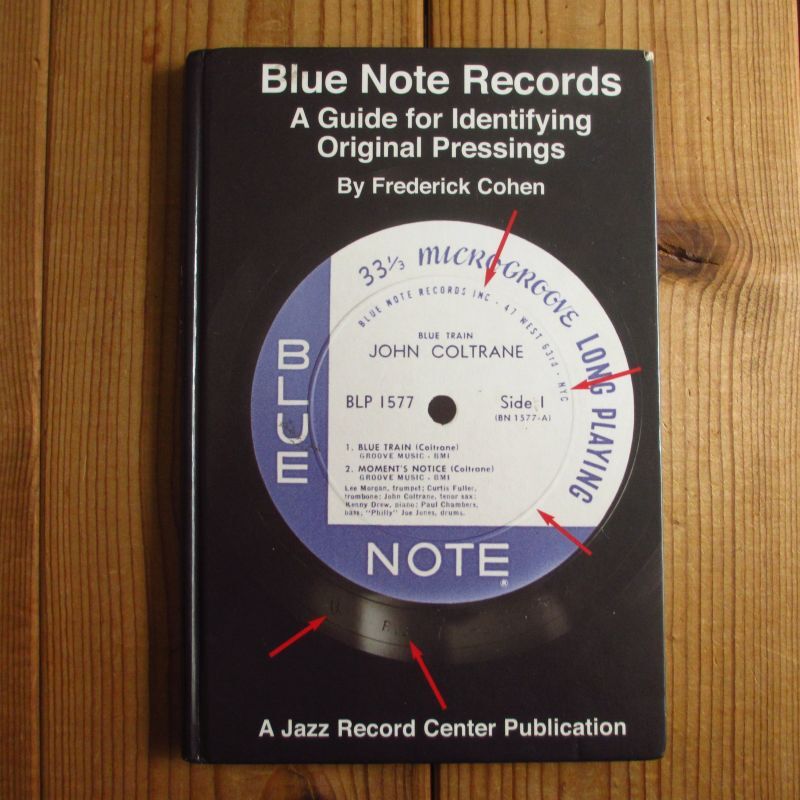 ブルーノートレコード・オリジナル プレッシングガイド ~ Blue Note Records A Guide for Identifying  Original Pressings FREDERICK COHEN - フレデリック・コーエン - Guitar Records